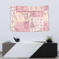 Braille Christmas Tapestry Tis The Season Patchwork Style - Wonder Print Shop