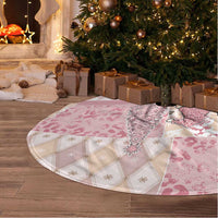 Braille Christmas Tree Skirt Tis The Season Patchwork Style - Wonder Print Shop