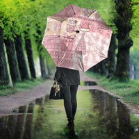 Braille Christmas Umbrella Tis The Season Patchwork Style - Wonder Print Shop