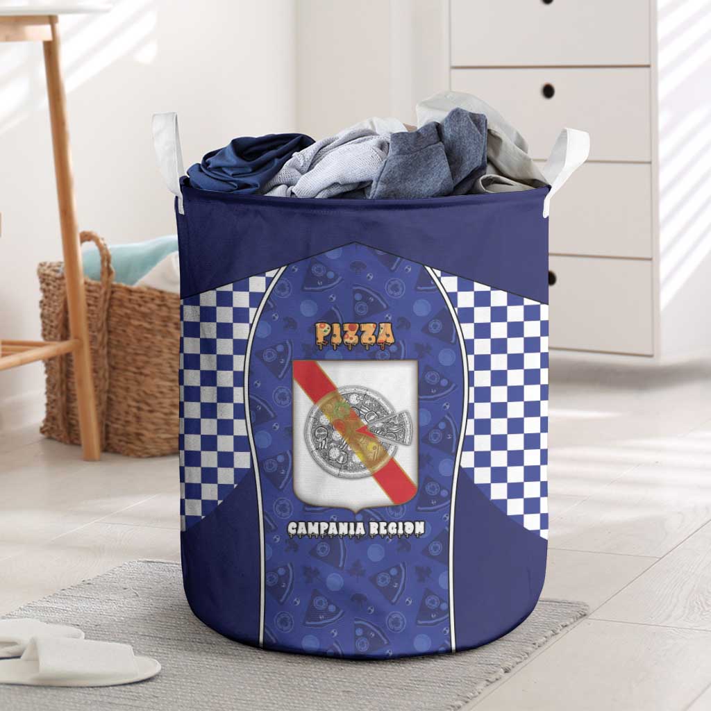 Italy Campania Laundry Basket Pizza Foodie Pride - Wonder Print Shop