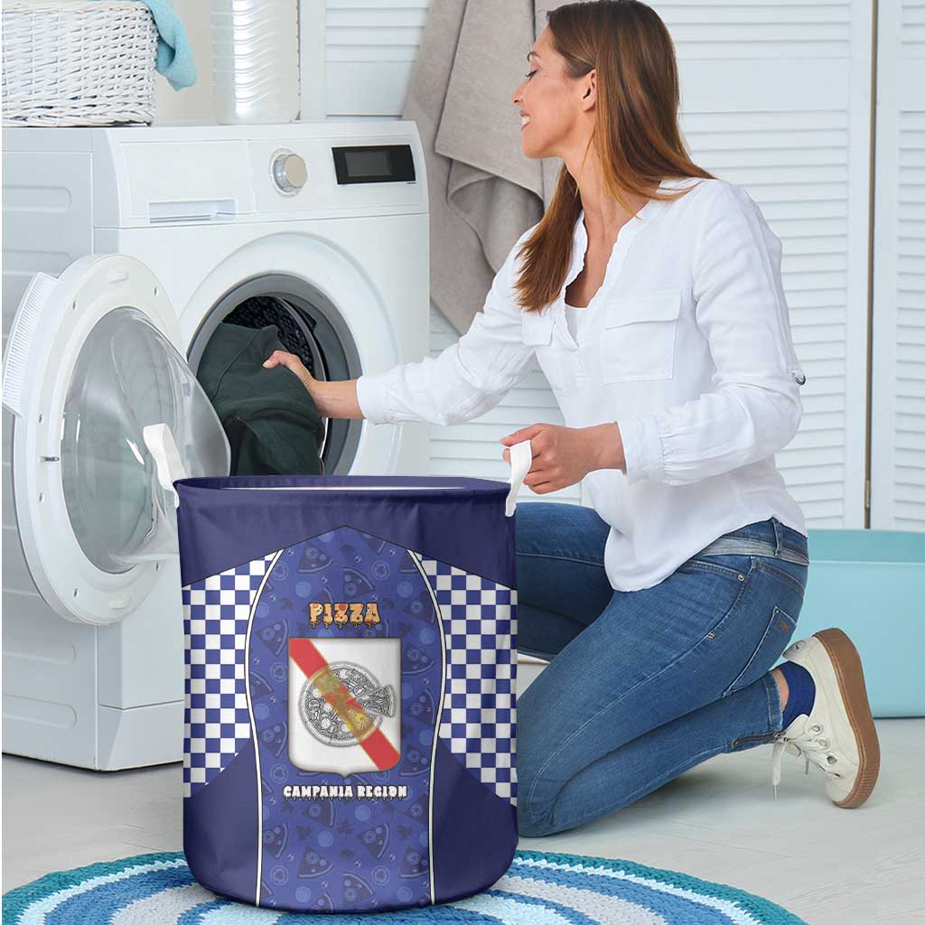 Italy Campania Laundry Basket Pizza Foodie Pride - Wonder Print Shop