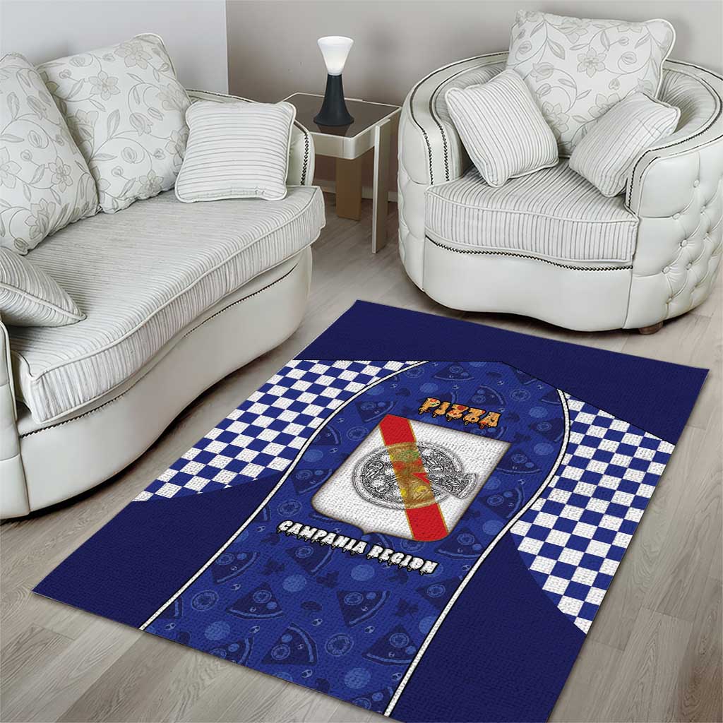 Italy Campania Area Rug Pizza Foodie Pride - Wonder Print Shop