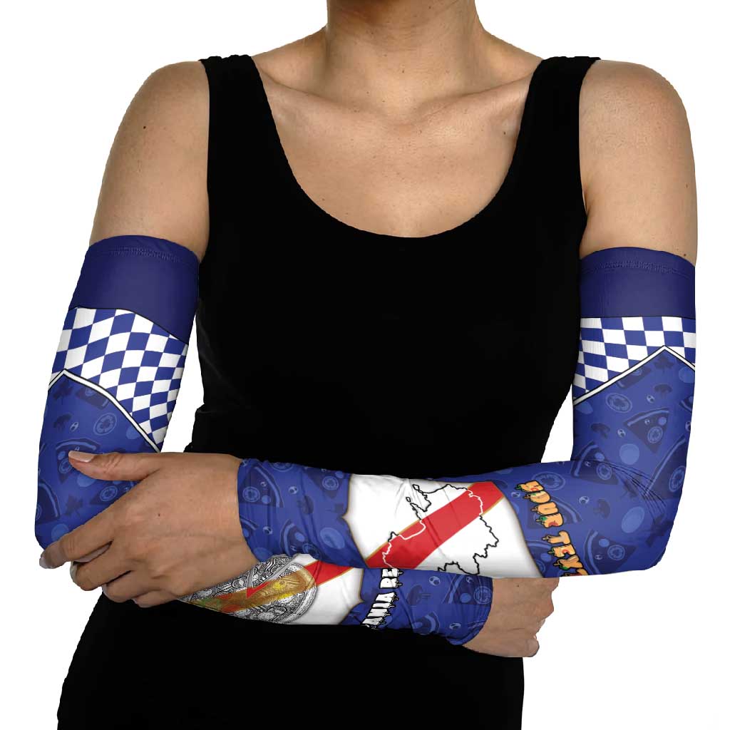 Personalized Italy Campania Arm Sleeves Pizza Foodie Pride - Wonder Print Shop
