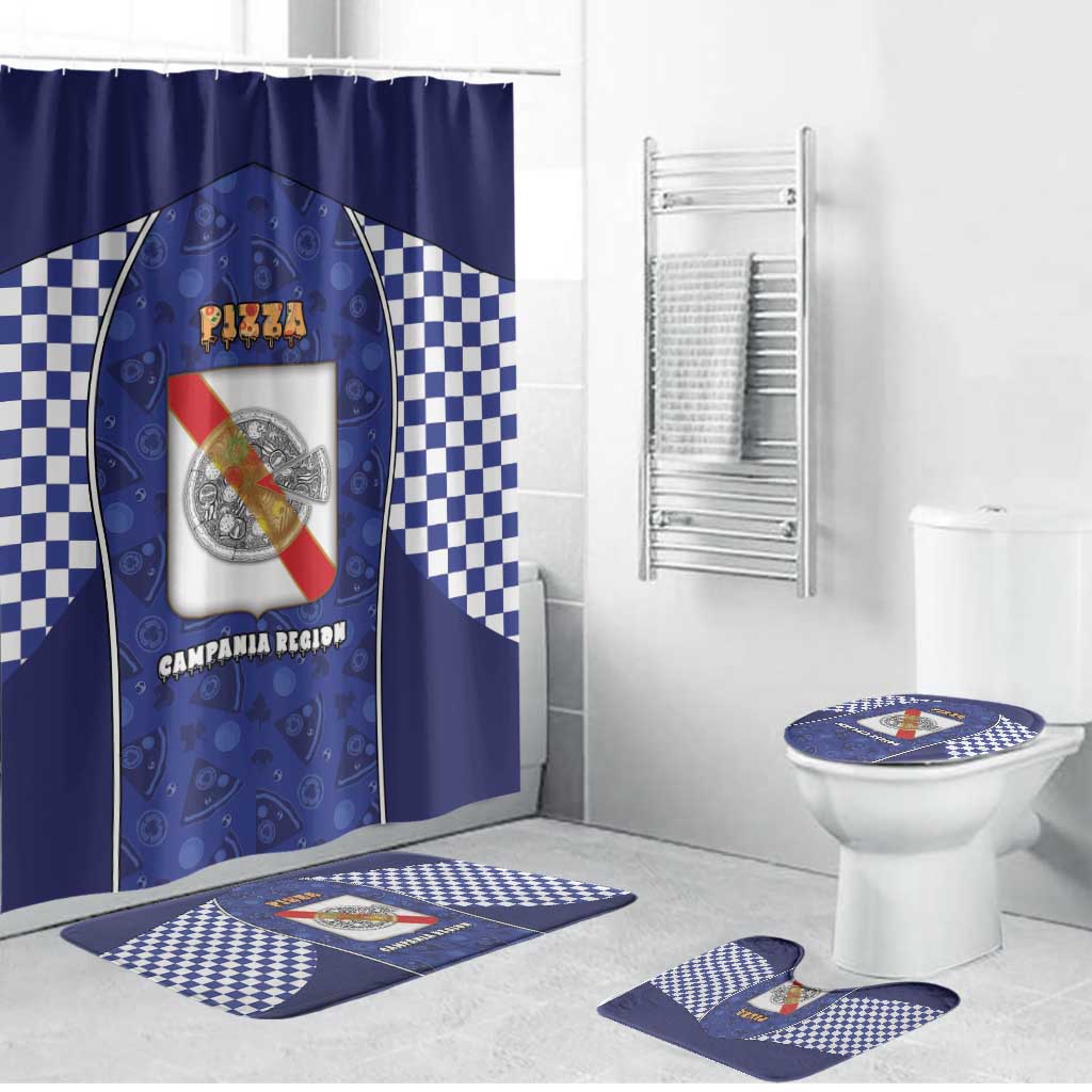 Italy Campania Bathroom Set Pizza Foodie Pride - Wonder Print Shop