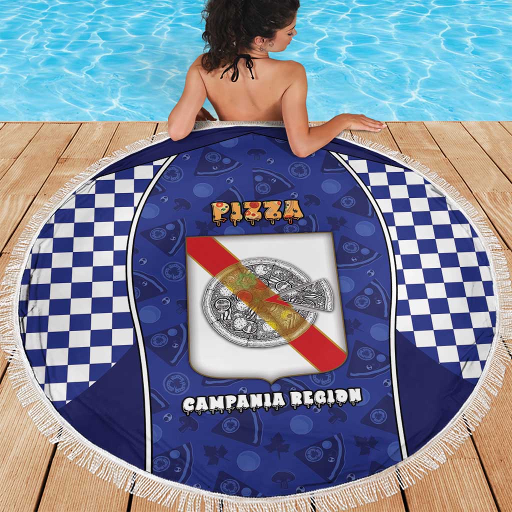 Italy Campania Beach Blanket Pizza Foodie Pride - Wonder Print Shop