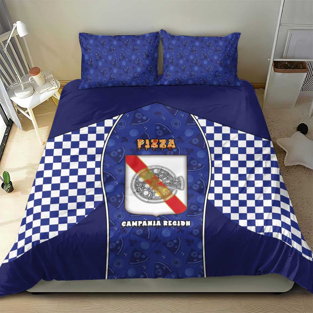 Italy Campania Bedding Set Pizza Foodie Pride - Wonder Print Shop