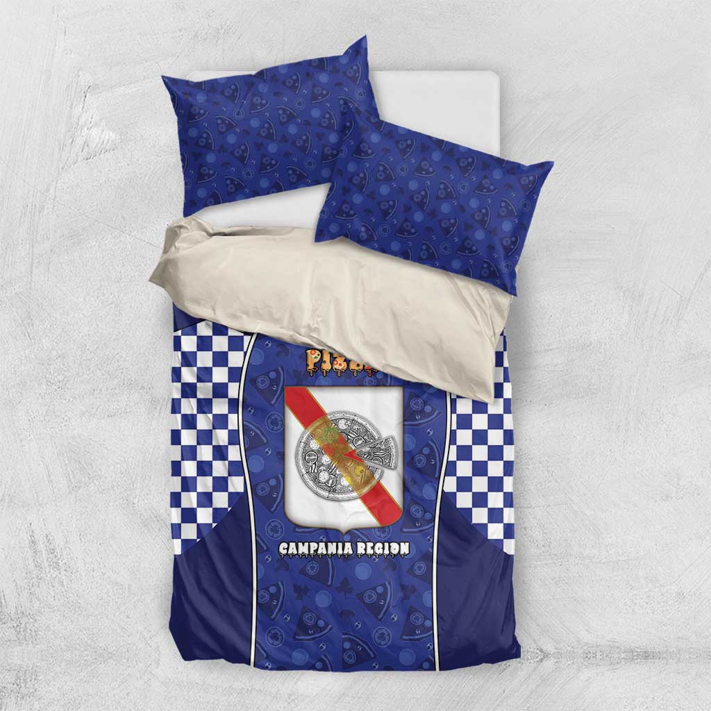Italy Campania Bedding Set Pizza Foodie Pride - Wonder Print Shop