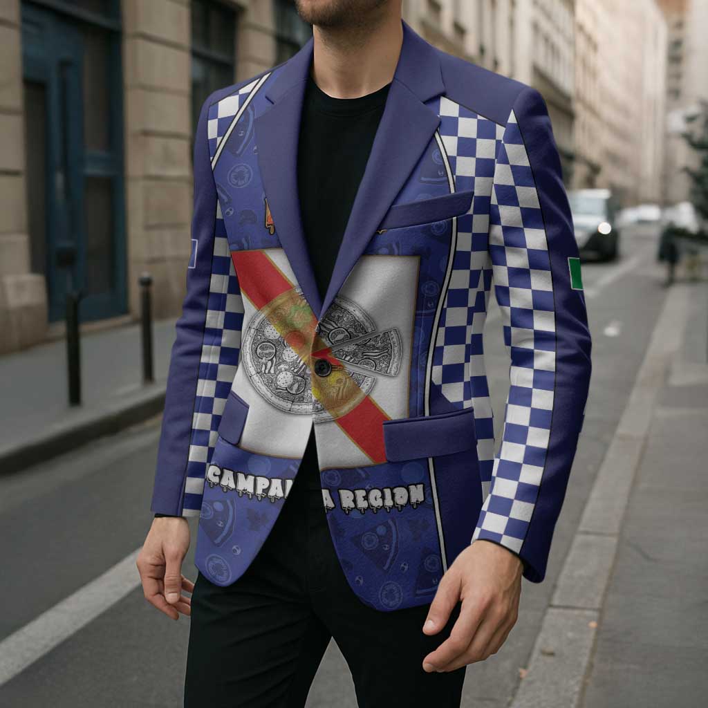Personalized Italy Campania Blazer Pizza Foodie Pride - Wonder Print Shop