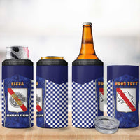 Personalized Italy Campania 4 in 1 Can Cooler Tumbler Pizza Foodie Pride - Wonder Print Shop