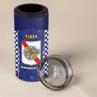 Personalized Italy Campania 4 in 1 Can Cooler Tumbler Pizza Foodie Pride - Wonder Print Shop