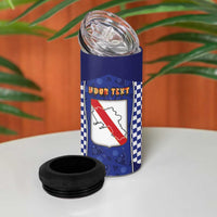 Personalized Italy Campania 4 in 1 Can Cooler Tumbler Pizza Foodie Pride - Wonder Print Shop