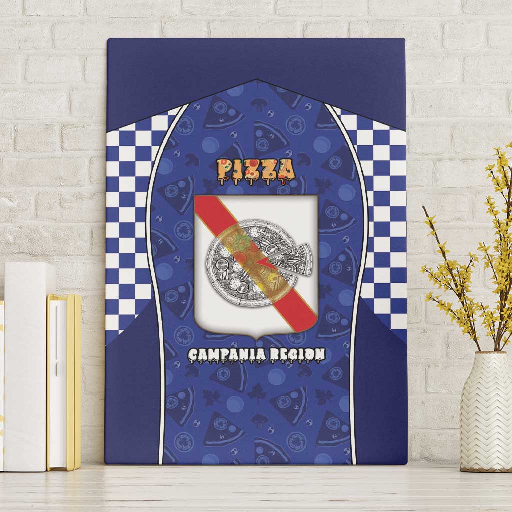 Italy Campania Canvas Wall Art Pizza Foodie Pride - Wonder Print Shop