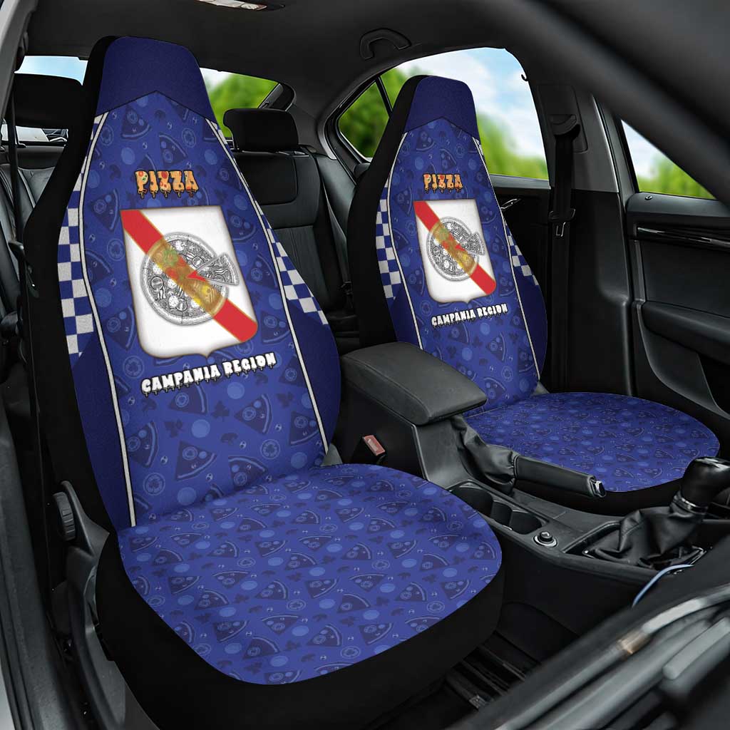 Italy Campania Car Seat Cover Pizza Foodie Pride - Wonder Print Shop
