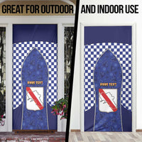 Personalized Italy Campania Door Cover Pizza Foodie Pride - Wonder Print Shop