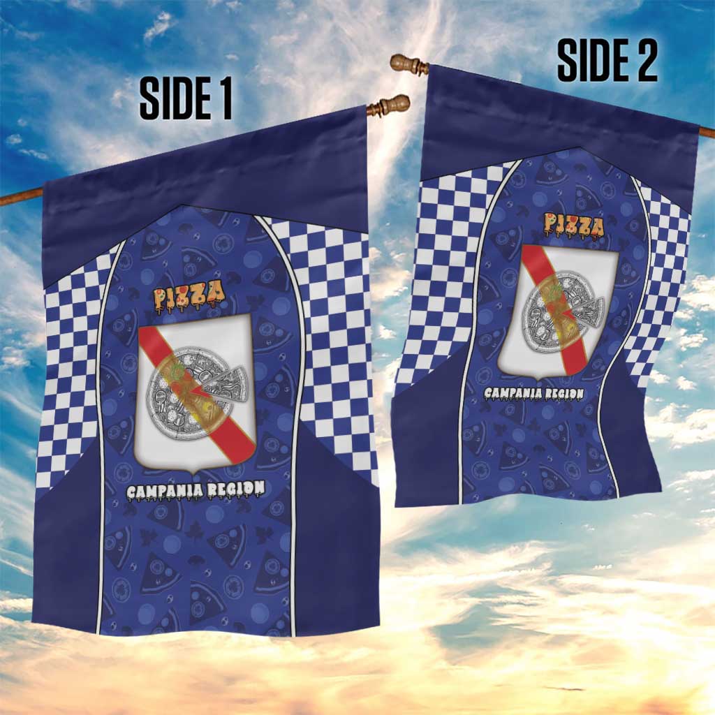 Italy Campania Garden Flag Pizza Foodie Pride - Wonder Print Shop