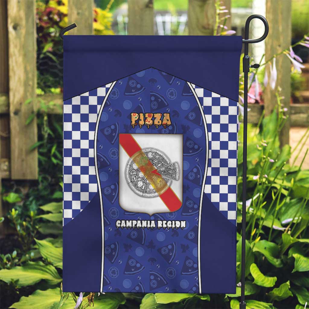 Italy Campania Garden Flag Pizza Foodie Pride - Wonder Print Shop