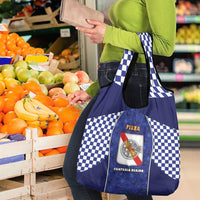 Italy Campania Grocery Bag Pizza Foodie Pride - Wonder Print Shop