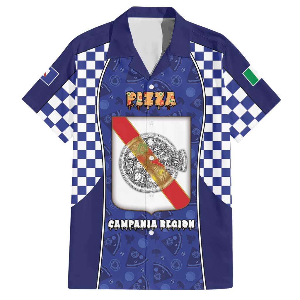 Personalized Italy Campania Hawaiian Shirt Pizza Foodie Pride - Wonder Print Shop