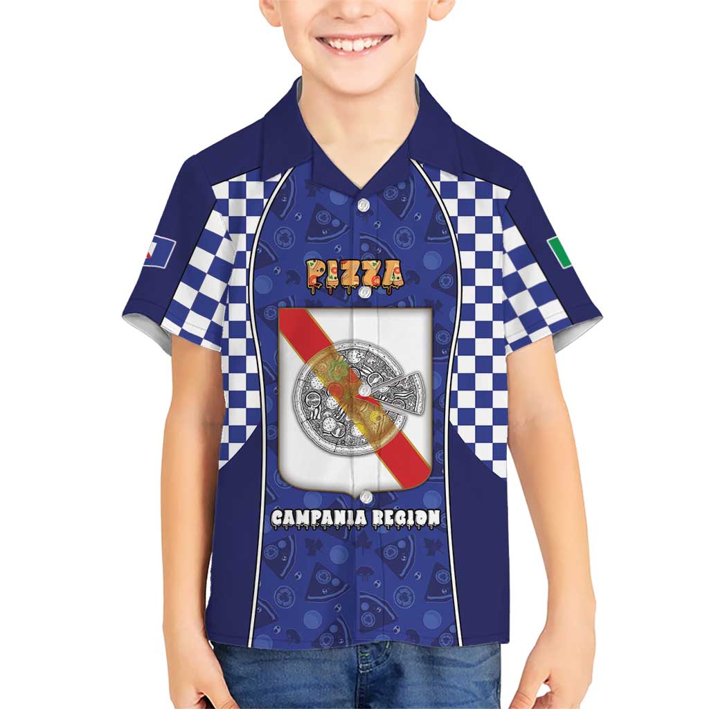 Personalized Italy Campania Hawaiian Shirt Pizza Foodie Pride - Wonder Print Shop
