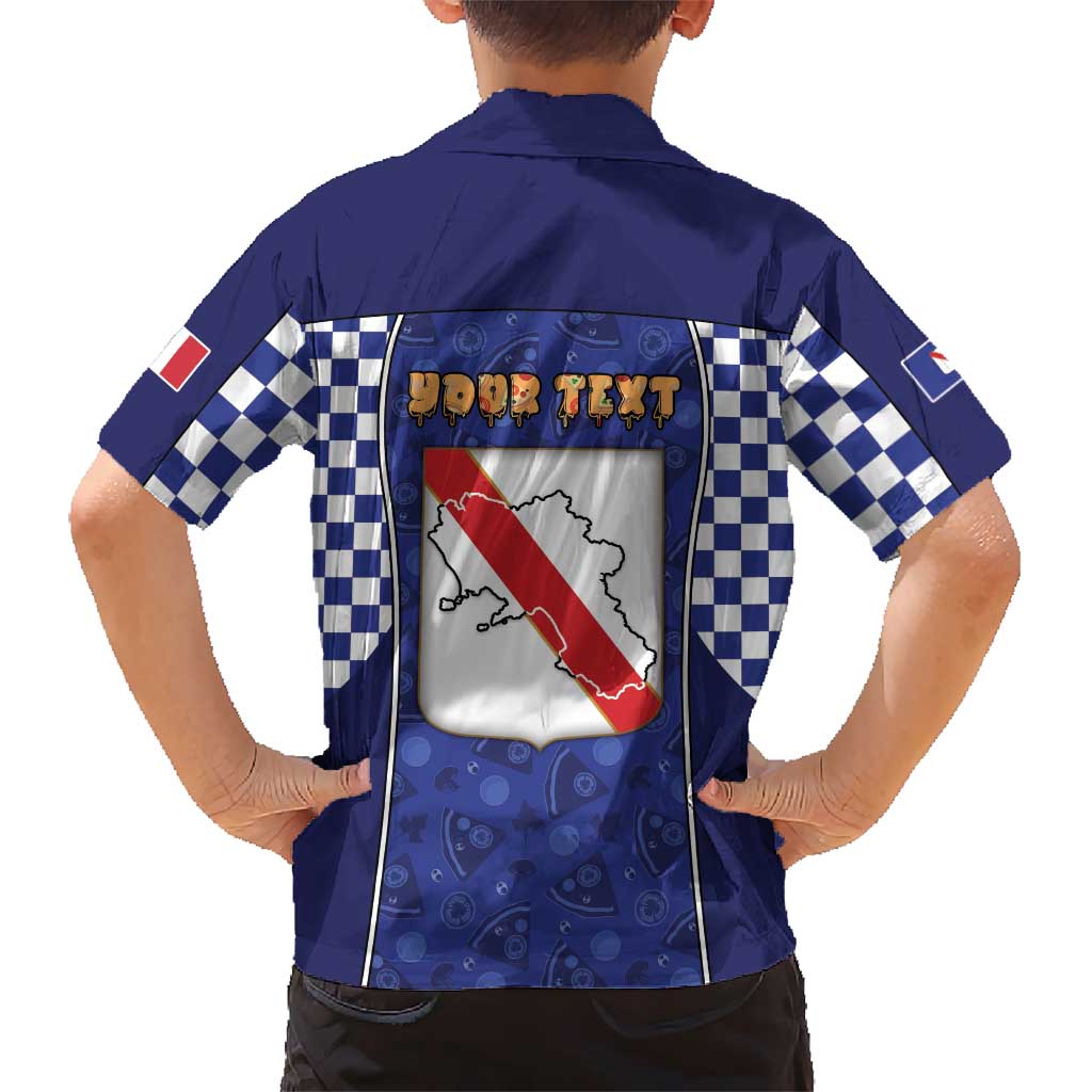 Personalized Italy Campania Hawaiian Shirt Pizza Foodie Pride - Wonder Print Shop