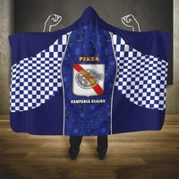 Italy Campania Hooded Blanket Pizza Foodie Pride - Wonder Print Shop