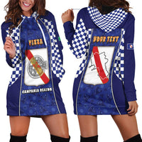 Personalized Italy Campania Hoodie Dress Pizza Foodie Pride - Wonder Print Shop