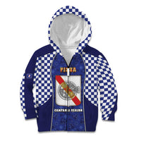Personalized Italy Campania Kid Hoodie Pizza Foodie Pride - Wonder Print Shop