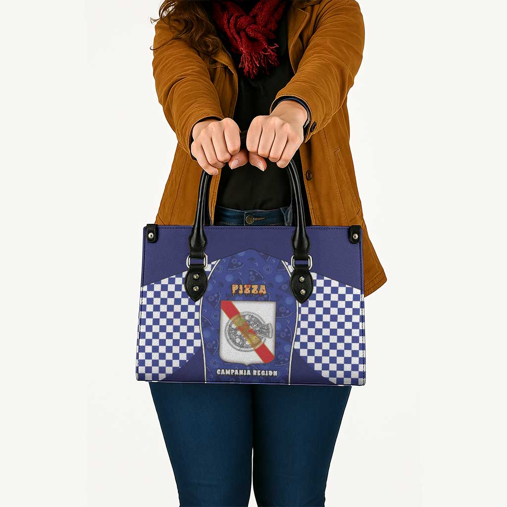 Italy Campania Leather Bag Pizza Foodie Pride - Wonder Print Shop