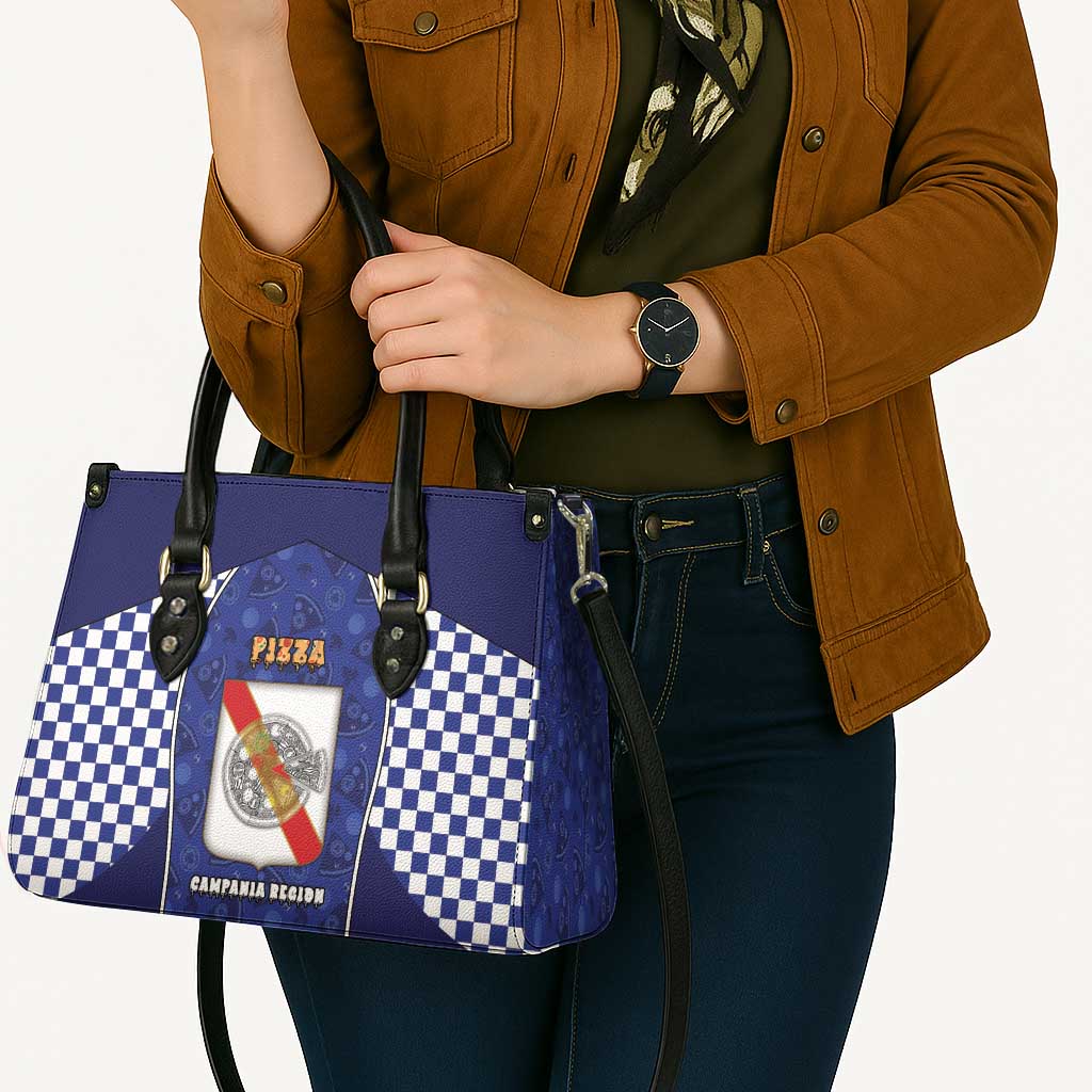 Italy Campania Leather Bag Pizza Foodie Pride - Wonder Print Shop