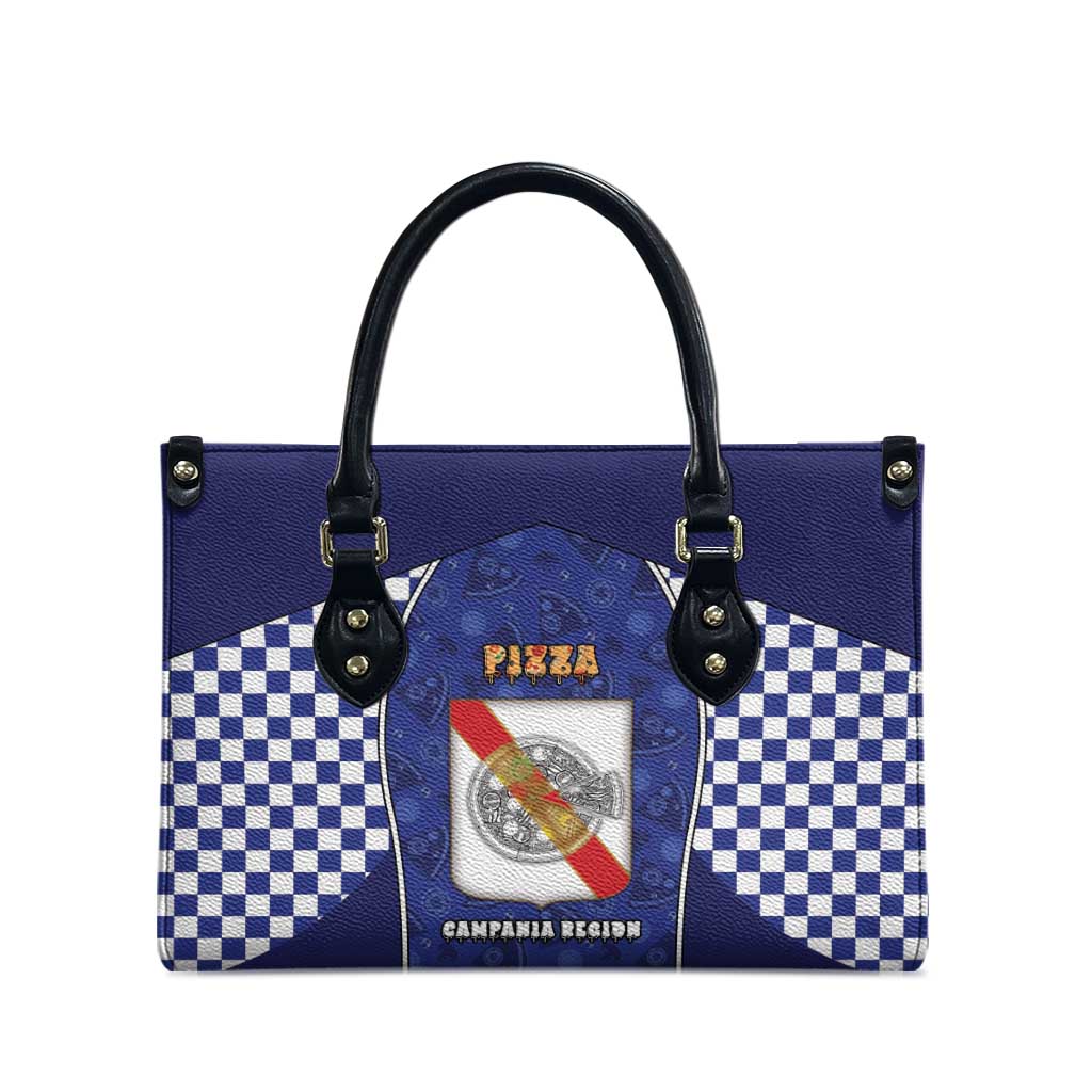 Italy Campania Leather Bag Pizza Foodie Pride - Wonder Print Shop