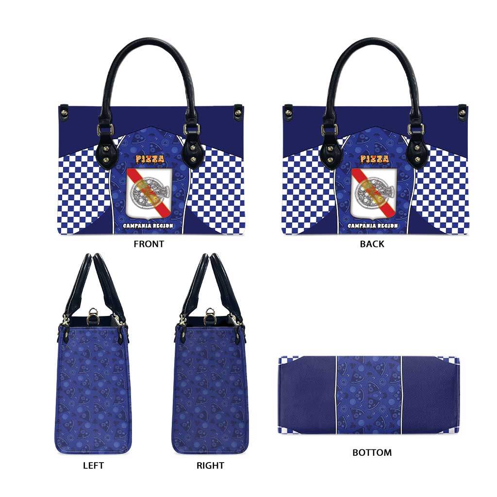 Italy Campania Leather Bag Pizza Foodie Pride - Wonder Print Shop
