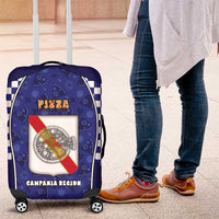 Italy Campania Luggage Cover Pizza Foodie Pride - Wonder Print Shop