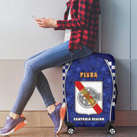 Italy Campania Luggage Cover Pizza Foodie Pride - Wonder Print Shop