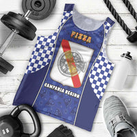 Personalized Italy Campania Men Tank Top Pizza Foodie Pride - Wonder Print Shop