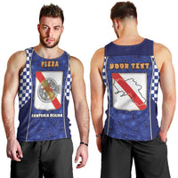Personalized Italy Campania Men Tank Top Pizza Foodie Pride - Wonder Print Shop