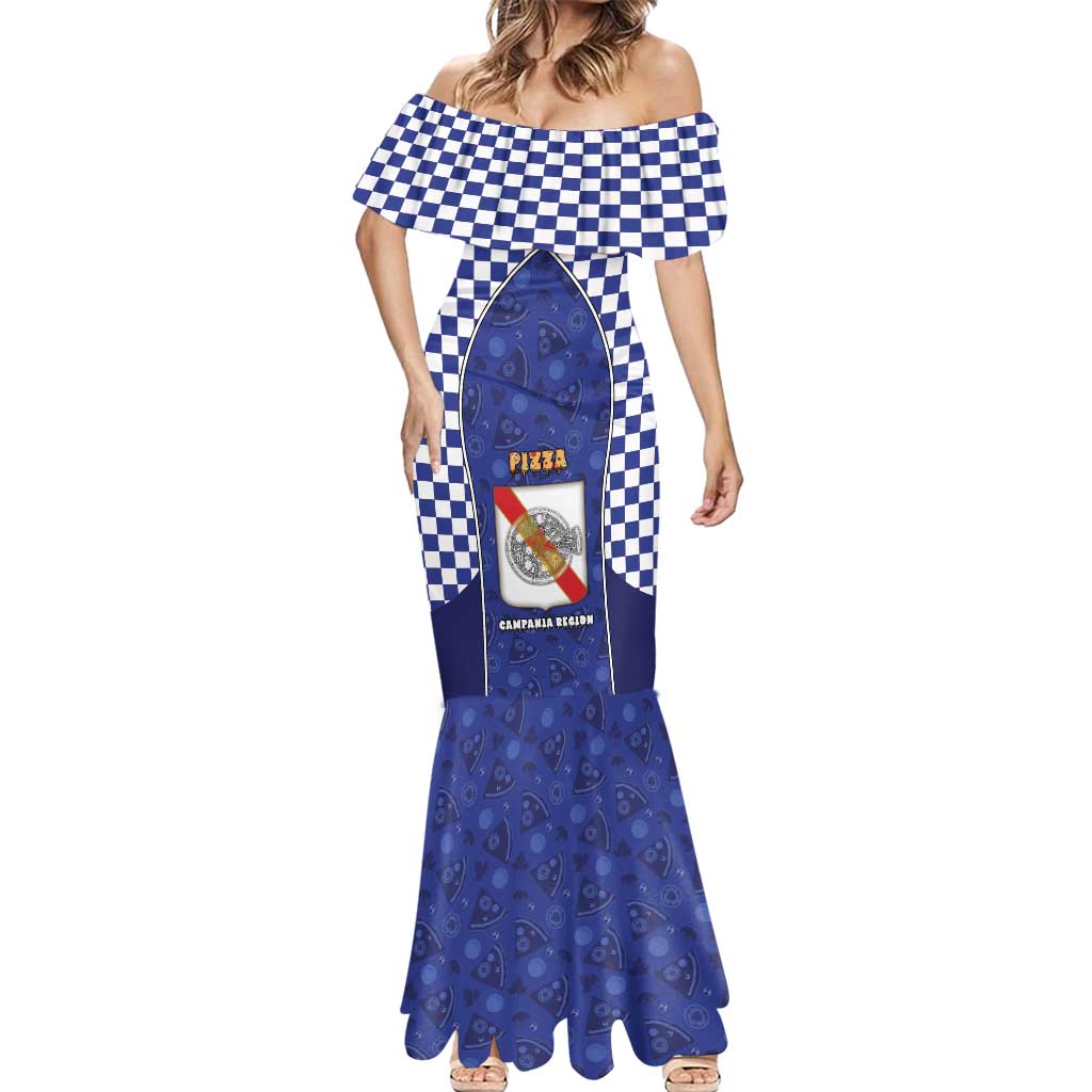 Personalized Italy Campania Mermaid Dress Pizza Foodie Pride - Wonder Print Shop