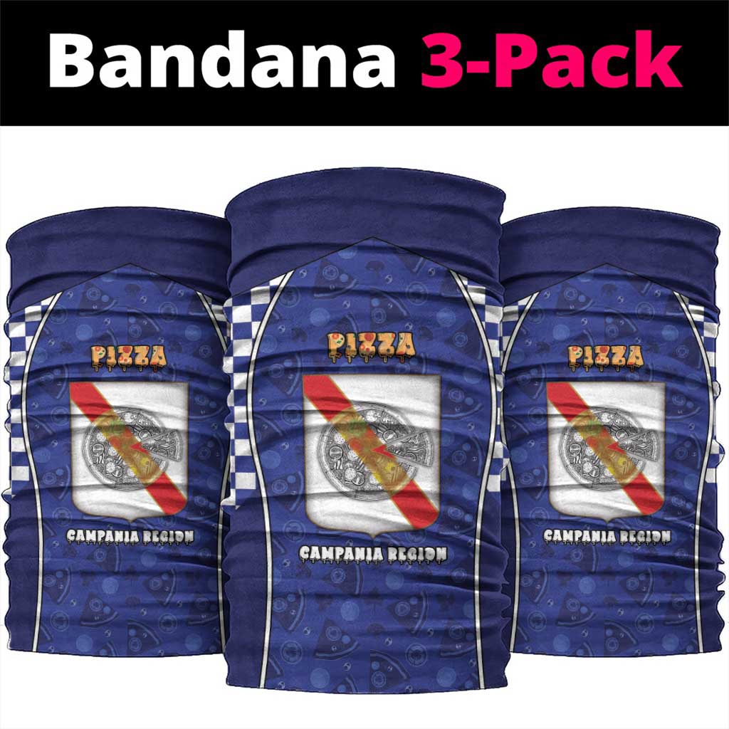 Italy Campania Neck Gaiter Pizza Foodie Pride - Wonder Print Shop