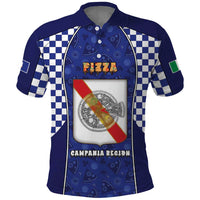 Personalized Italy Campania Polo Shirt Pizza Foodie Pride - Wonder Print Shop