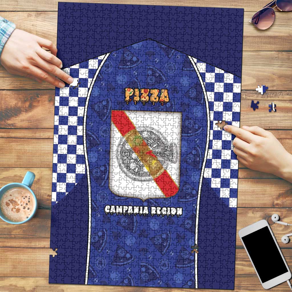 Italy Campania Puzzle Pizza Foodie Pride - Wonder Print Shop