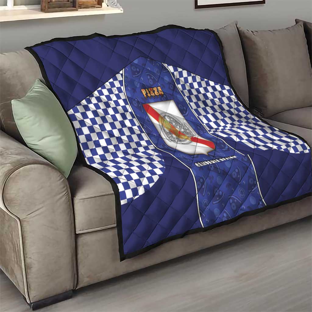 Italy Campania Quilt Pizza Foodie Pride - Wonder Print Shop