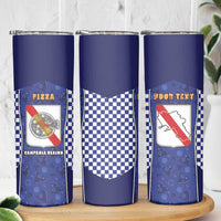 Personalized Italy Campania Skinny Tumbler Pizza Foodie Pride - Wonder Print Shop