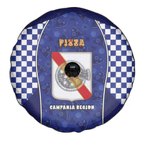 Italy Campania Spare Tire Cover Pizza Foodie Pride - Wonder Print Shop
