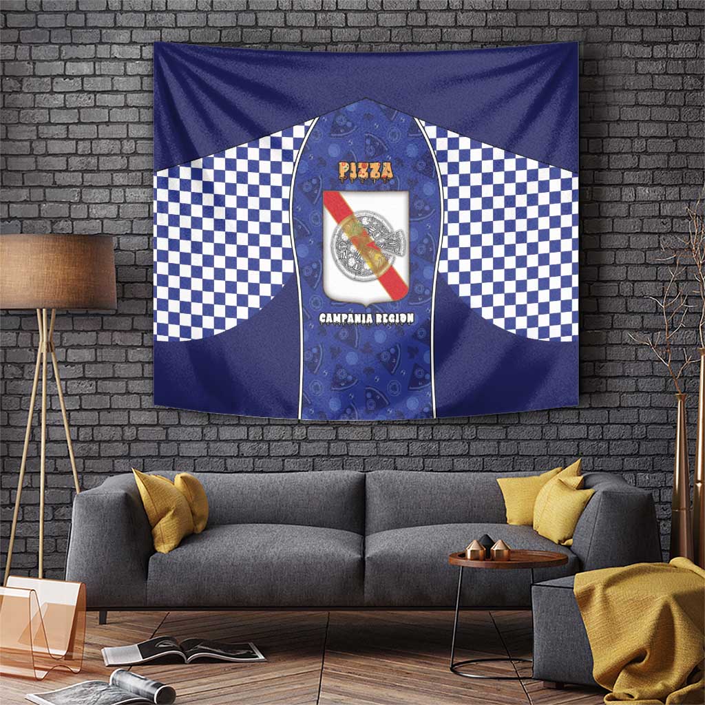 Italy Campania Tapestry Pizza Foodie Pride - Wonder Print Shop
