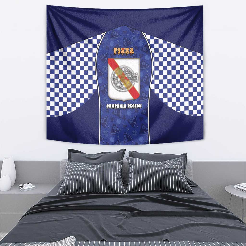 Italy Campania Tapestry Pizza Foodie Pride - Wonder Print Shop