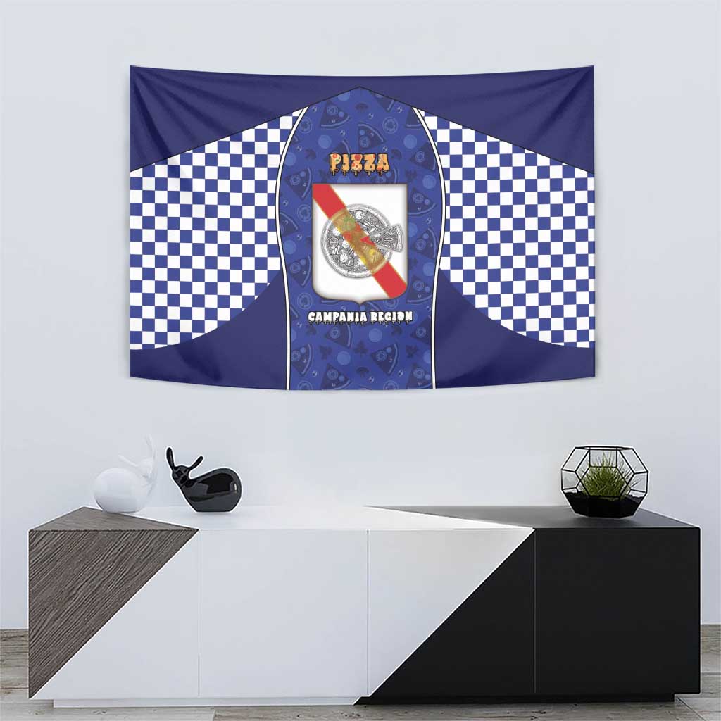 Italy Campania Tapestry Pizza Foodie Pride - Wonder Print Shop
