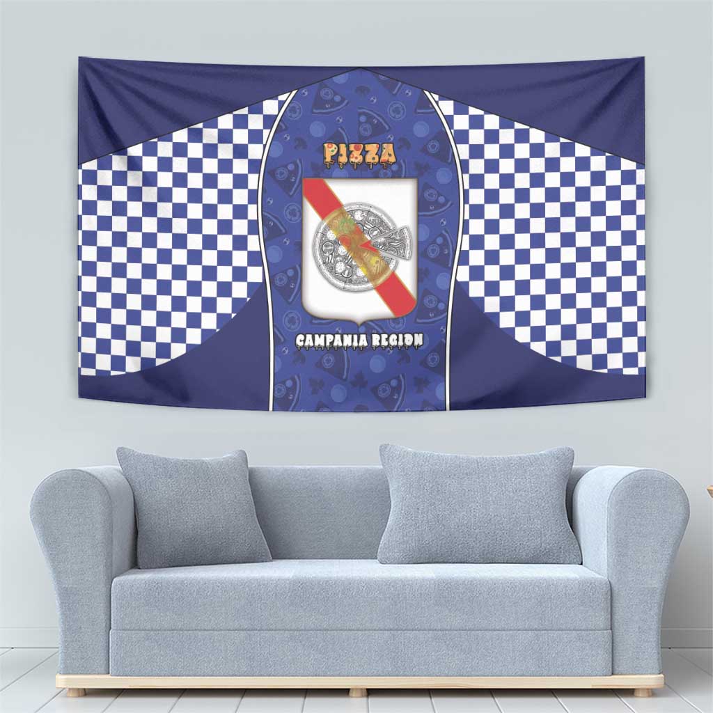 Italy Campania Tapestry Pizza Foodie Pride - Wonder Print Shop