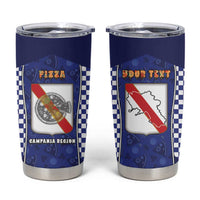 Personalized Italy Campania Tumbler Cup Pizza Foodie Pride - Wonder Print Shop