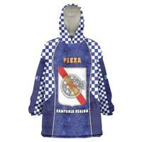 Personalized Italy Campania Wearable Blanket Hoodie Pizza Foodie Pride - Wonder Print Shop