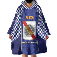 Personalized Italy Campania Wearable Blanket Hoodie Pizza Foodie Pride - Wonder Print Shop