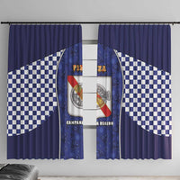 Italy Campania Window Curtain Pizza Foodie Pride - Wonder Print Shop